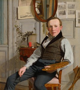 Porträtt av Frederik Sødring