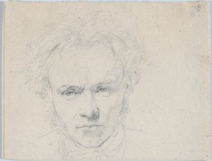 Porträtt av skulptören Hermann Ernst Freund