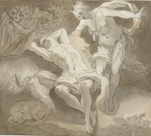 Selene och Endymion av Christiaan Josi