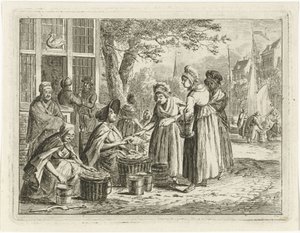 fiskhandlare av Christiaan Meijer