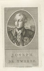 Porträtt av Josef II, tysk kejsare av Christiaan van Houten