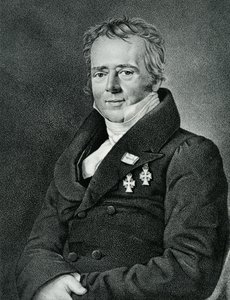Hans Christian Oersted, graverad av Kaufmann