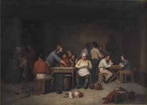 En scen i krogen Brockensbod av Christian Andreas Schleisner