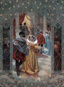 Mycket buller för ingenting, ca 1900 (illustration)