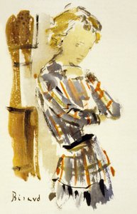 Illustration från "The School for Women" av Andre Gide