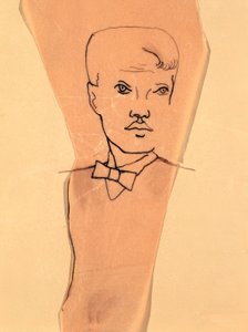 Porträtt av Rene Crevel av Christian Bérard