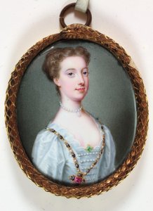 Lady Margaret Cavendish Holles Harley (emalj)