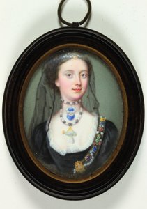 Lady Margaret Cavendish Holles Harley (emalj)