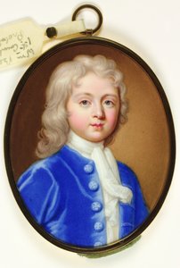 Honom William Bentinck, senare greve Bentinck (emalj)