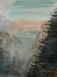 Dream of Paiyun Ting, 2015 (akvarell på papper)