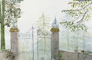 Gates In The Mist, 2009 (akvarell)