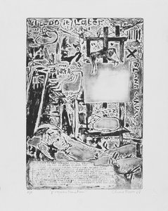 Procrastination - Film Stills 1988 (etsning) av Christian Furr