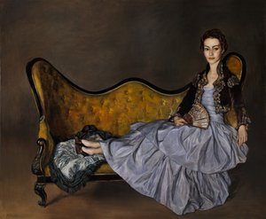 Signora de Garay (efter Zuloaga) 2020 (olja på linne)