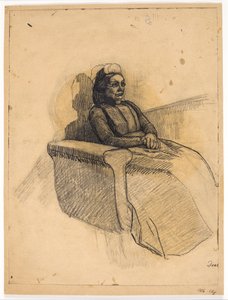 Dame i soffan av Christian Kongstad Petersen