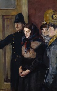 Albertine (skiss) av Christian Krohg