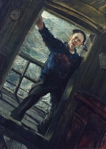 In The Steer Opening (målning) av Christian Krohg