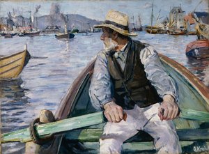 Se fram emot, Bergenbukten av Christian Krohg