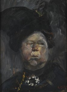 Fru Blom av Christian Krohg