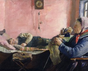 Niels Gaihedes eftermiddagslur av Christian Krohg