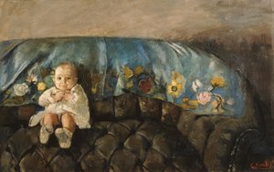 Per två år gammal av Christian Krohg