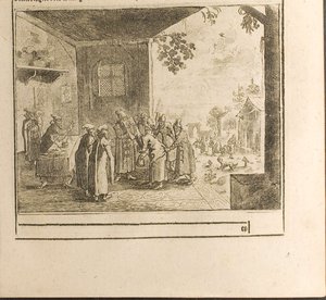 Illustration av hovedsceremoni från resor till den store hertigen av Muscovy och kungen av Persien