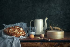 Bröd och vardagsvaror från lantgården