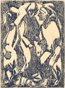 Överläggningsråd, 1913. av Christian Rohlfs