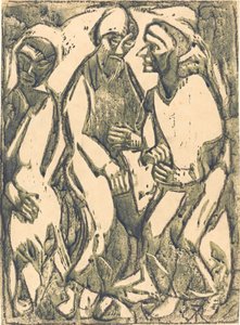 Överläggningsråd, 1913. av Christian Rohlfs