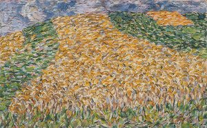 Kornfeld. 1907 av Christian Rohlfs
