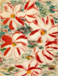 Röda blommor av Christian Rohlfs