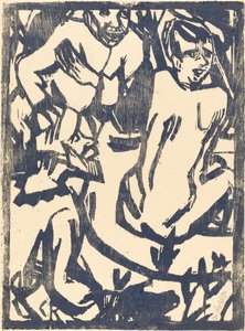 Susanna och de äldre, 19161917. av Christian Rohlfs