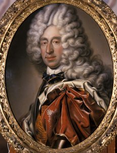 Johann Wilhelm, hertig av Sachsen-Eisenach (olja på koppar)
