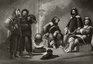 Life in the Brig, graverad av J. McGoffin, från 
