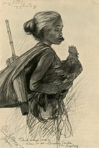 Kvinna som tuggar tobak, Magelang, Java, 1898.