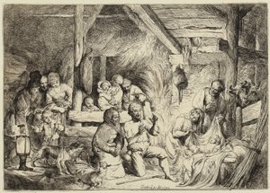 Herdarnas tillbedjan av Christian Wilhelm Ernst Dietrich