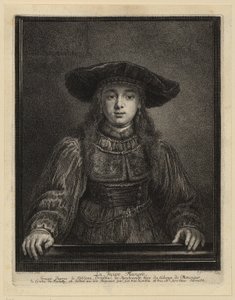 En bergslottsruin av Christian Wilhelm Ernst Dietrich
