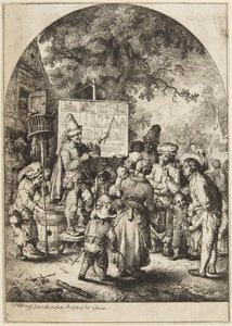 Balladsångaren av Christian Wilhelm Ernst Dietrich