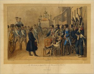 Vyazma den 30 augusti 1812, 1820-talet av Christian Wilhelm Faber du Faur von