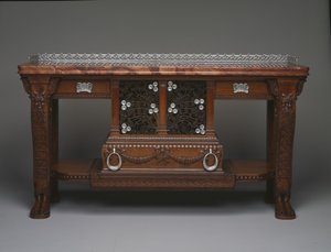Vanderbilt-Konsole, ca. 1881-1882 von Christian and Gustave  Herter