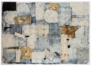 Raising Gold, 2017 (monotypi på papper)