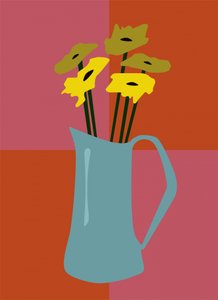 Blommor i vas