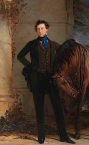 Porträtt av greve Vladimir Petrovich Orlov-Davydov 1809-1882, 1840.