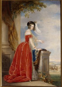 Porträtt av kejsarinnan Alexandra Feodorovna, efter 1840