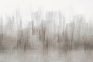 Abstrakta stadsreflektioner av Christina Sillen