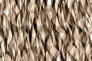 Abstrakt sepia-geometri av Christina Sillen