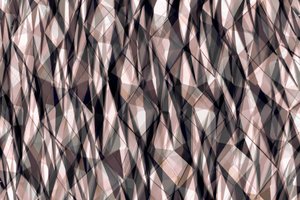 Facetterade geometriska lager av Christina Sillen