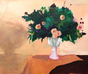Elegant rosbukett av Christine Lindstrom
