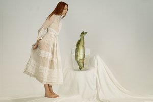 Den nyfikna kvinnan och fisken av Christine von Diepenbroek