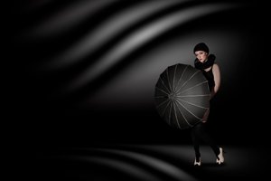 Elegant damparaply av Christine von Diepenbroek