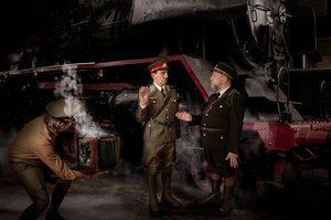 Ett möte med ett historiskt tåg av Christine von Diepenbroek